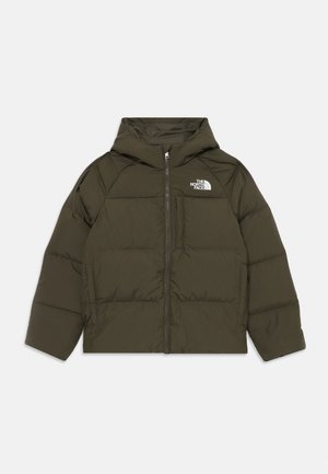 HOODED UNISEX - Talvejope - new taupe green