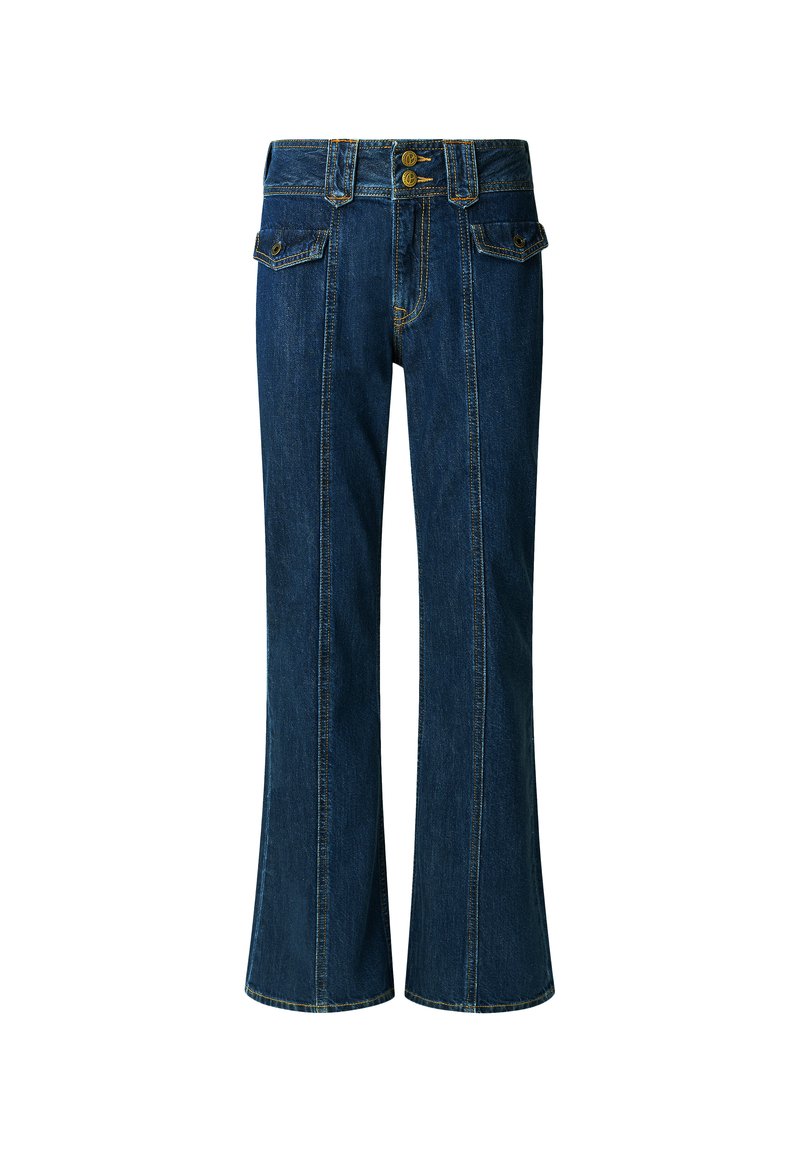 Pepe Jeans Flared Jeans blauw denim/bluedenim