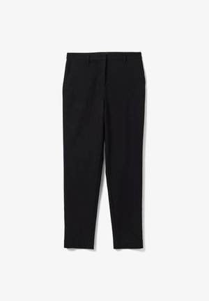 OVS, SLIM-FIT CHINO TROUSERS - Stoffhose - black
