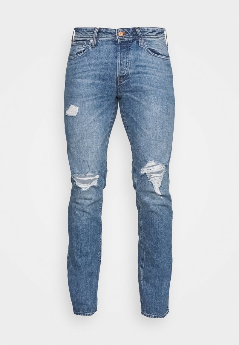 jack & jones Straight leg jeans blauw denim/bluedenim
