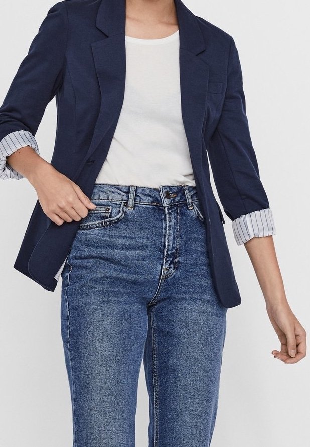 Vero Moda Blazer - dark-blue denim