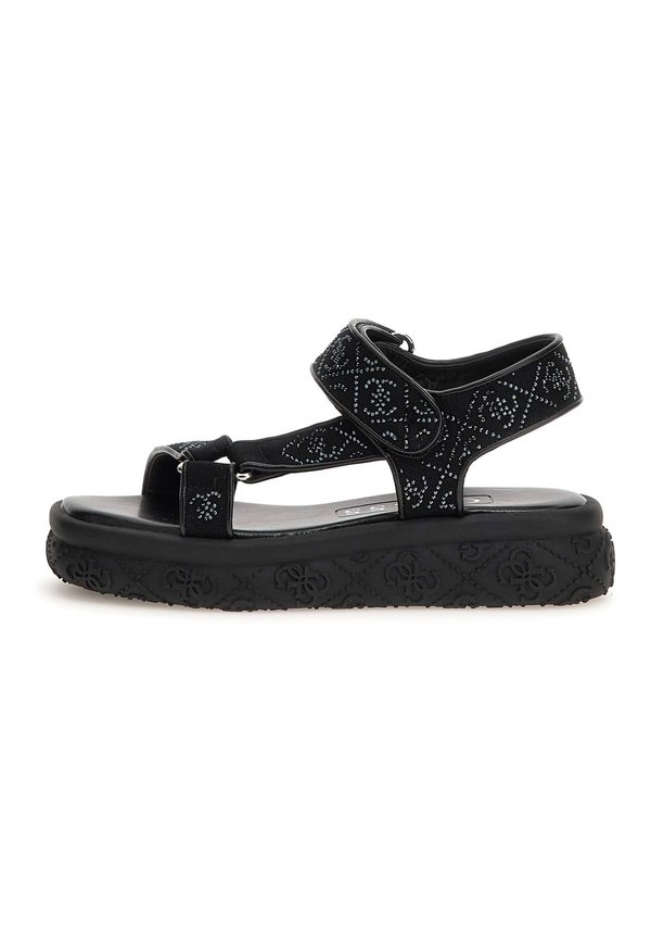 LODE 4G-LOGO - Riemensandalette - schwarz