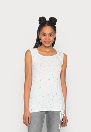 MIKE - T-shirt estampada - white