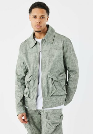 Leichte Jacke - olive foncé