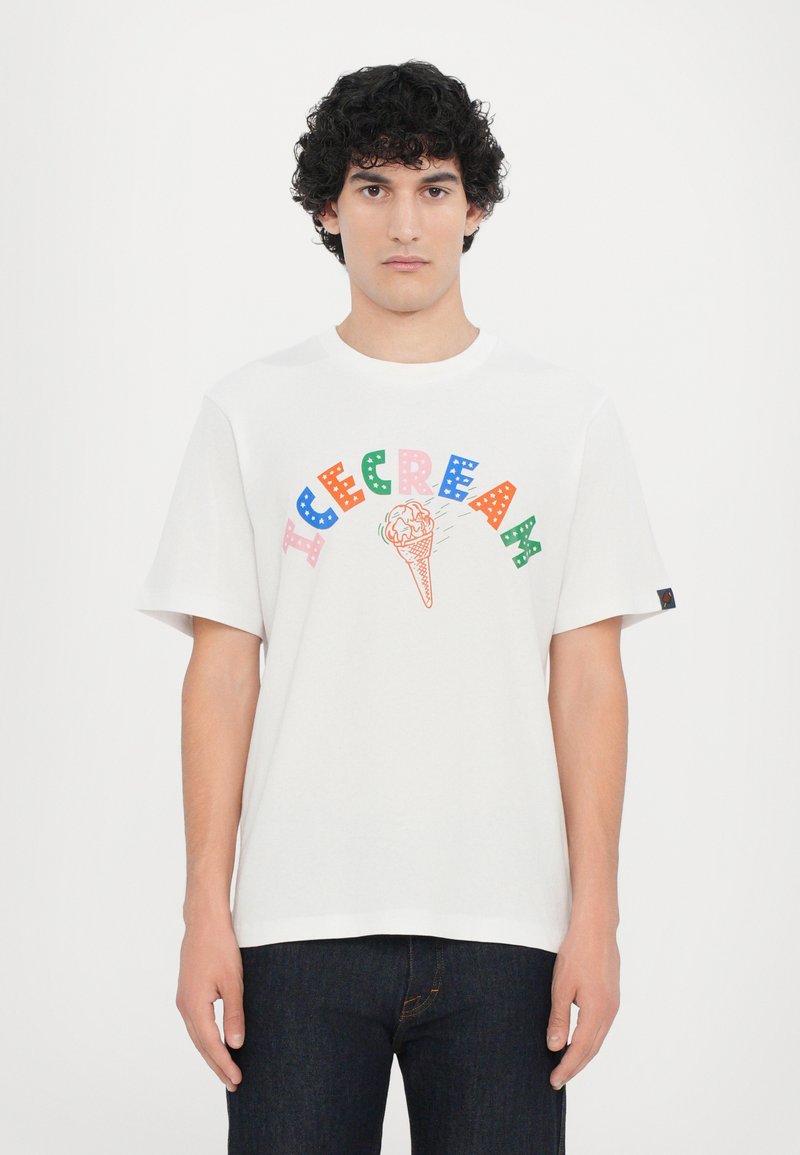Icecream CONE - T-shirts print - white