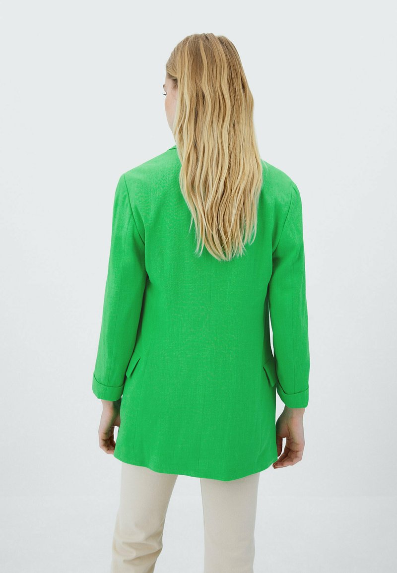 Damen Parkas | Stradivarius Kurzmantel green/grün - XJ34411 Damen Parkas | Stradivarius Kurzmantel green/grün - XJ34411