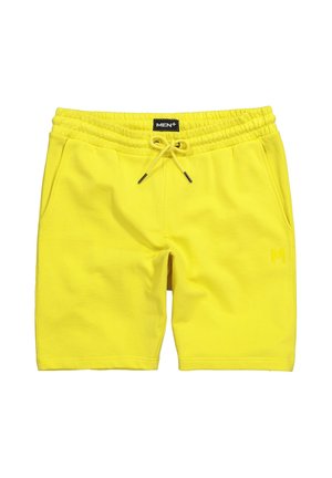 Men Plus, SWEAT BERMUDA SHORTS, BASIC, ELASTICATED WAISTBAND, UP TO 8 XL - Trainingsbroek - lemon yellow