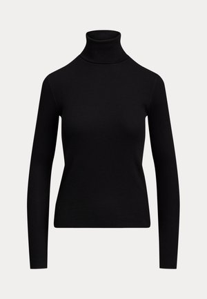 Polo Ralph Lauren STRETCH BLEND TURTLENECK - Maglione - black