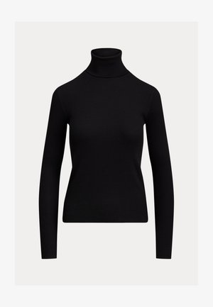 Polo Ralph Lauren STRETCH BLEND TURTLENECK - Maglione - black