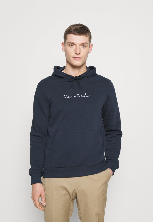 Hoodie - dark blue