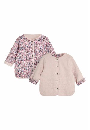 QUILTED REVERSIBLE - REGULAR FIT - Jachetă subțire - berry pink floral