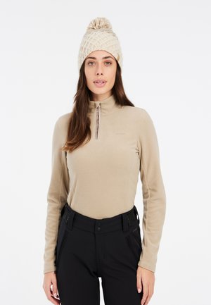 MUTEZ - Fleece jumper - bamboobeige