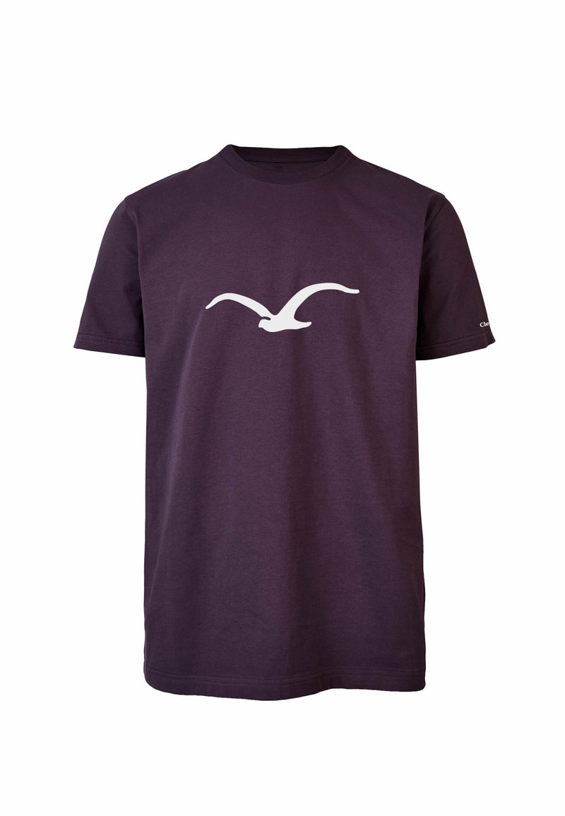 Cleptomanicx MÖWE - T-Shirt print - montana grape/lila - Zalando.de