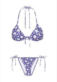 LSCN BY LASCANA TRIANGLE BIKINI SET - Bikini - blue