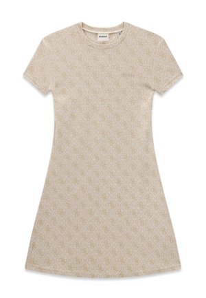 Guess, 4G LOGO MINI DRESS - Robe fourreau - mehrfarbig beige