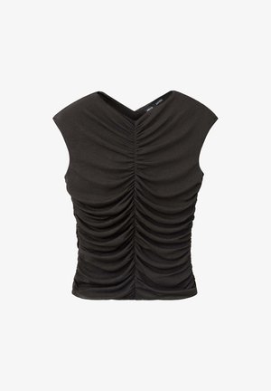 Mango, ADULT - T-shirt imprimé - dark brown