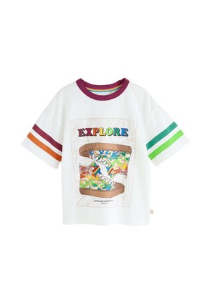 Little Bird REGULAR FIT SHORT SLEEVE - T-shirts print - white