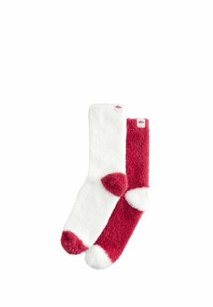 COSY 2 PACK - Ponožky - red and white