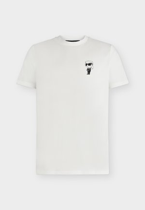 KARL LAGERFELD, CREWNECK - T-shirt basic - offwhite