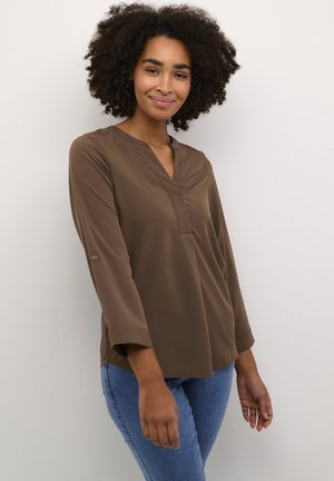 KAMIA - Blusa - chestnut