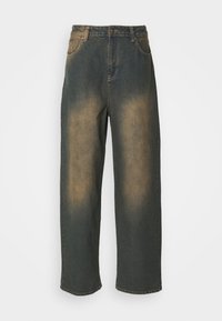 SONIC BAGGY LEG WITH TURN UP - Široke kavbojke - washed denim