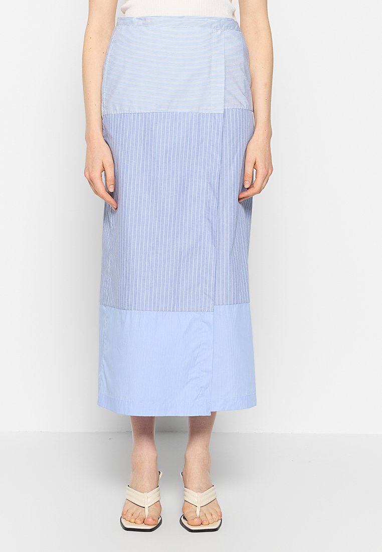 ASPESI Wikkelrok blauw ASPESI Wikkelrok blauw