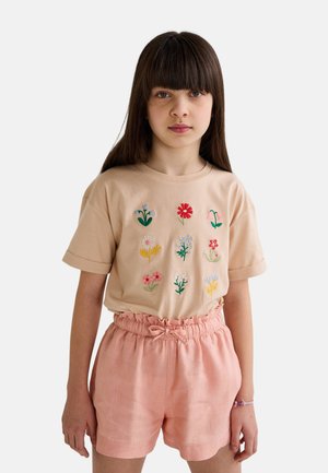 Monoprix MANCHES COURTES - T-shirt imprimé - body