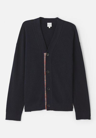 CARDIGAN BUTTON - Gilet - blue