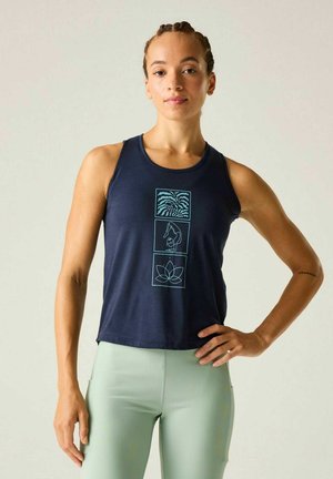 Regatta, REGATTA HARMONIC GRAPHIC ACTIVE VEST T-SHIRTS - Top - navy