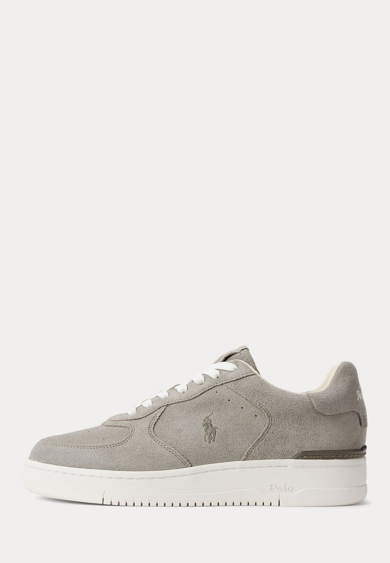 Polo Ralph Lauren MASTERS COURT SUEDE SNEAKER UNISEX - Sneakers laag - earth grey