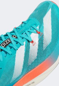 adidas Performance ADIZERO ADIOS PRO 3 - Løpesko for vei - lucid cyan cloud white bright red