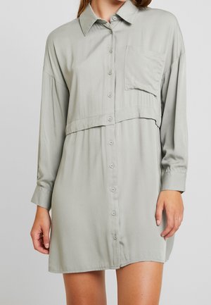 Abito a camicia - green