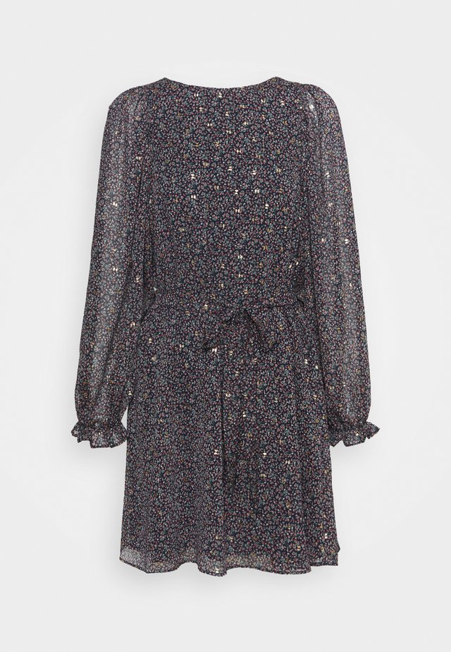 BATBIS  - Robe d'été - bleu marine