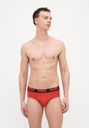 MEN EVERYDAY BRIEFS 2 PACK - Slip - red fire/black