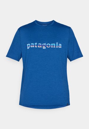 Patagonia DAILY GRAPHIC SHIRT - Sports T-shirt - clement blue