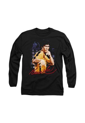 BRUCE LEE - Long sleeved top - black