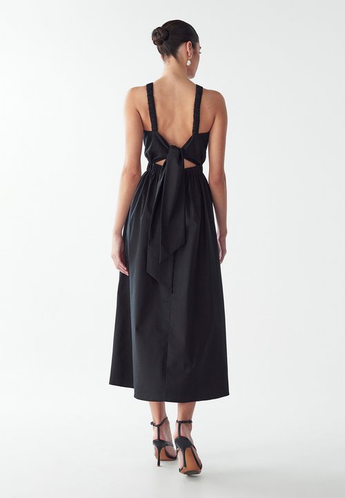 chinese dress ladies Dahlia Contrast Godet Maxi Dress  Fenwick
