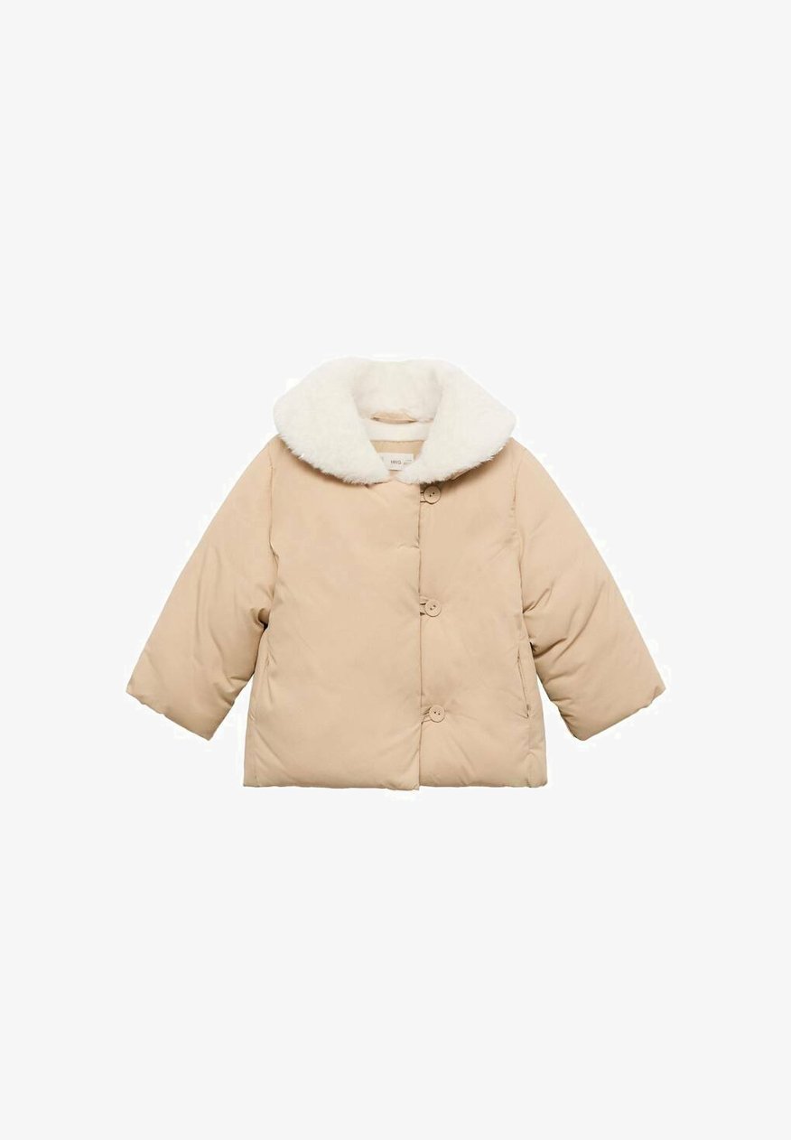 Mango Kunstpelz Jacke Beige Mango Jacke Wolljacke Mango MANGO