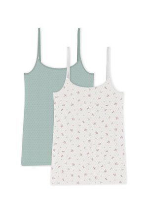 2 PACK - Unterhemd/-shirt - white green multicolor