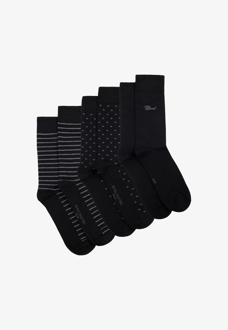 Petrol Industries NAO 3-PACK - Calcetines - dark black