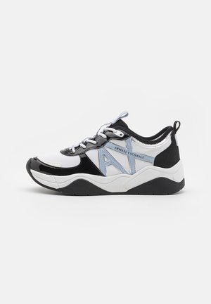 Armani Exchange, Sneaker low - optical white/black/blue