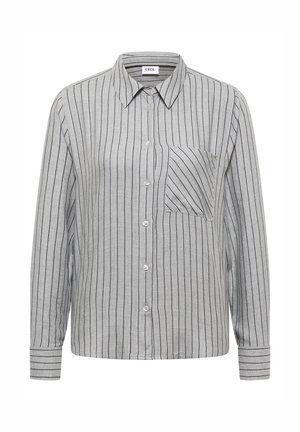 Hemdbluse - grau