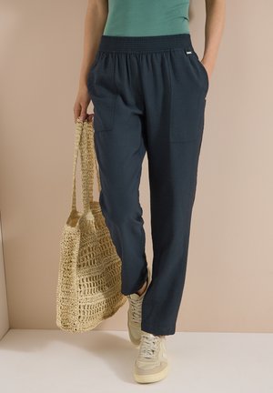 Cecil, MID WAIST SLIM LEG HOSE IM LOOSE FIT - Bukser - palm breeze green