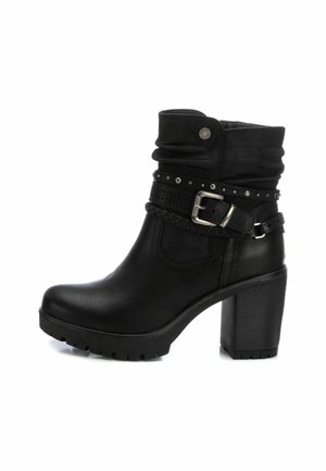 Botines de tacón - black