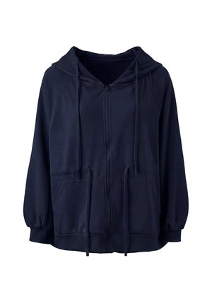 faina, HOODIE - Sweater met rits - navy