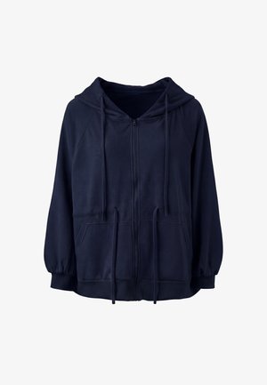 faina, HOODIE - Sweater met rits - navy