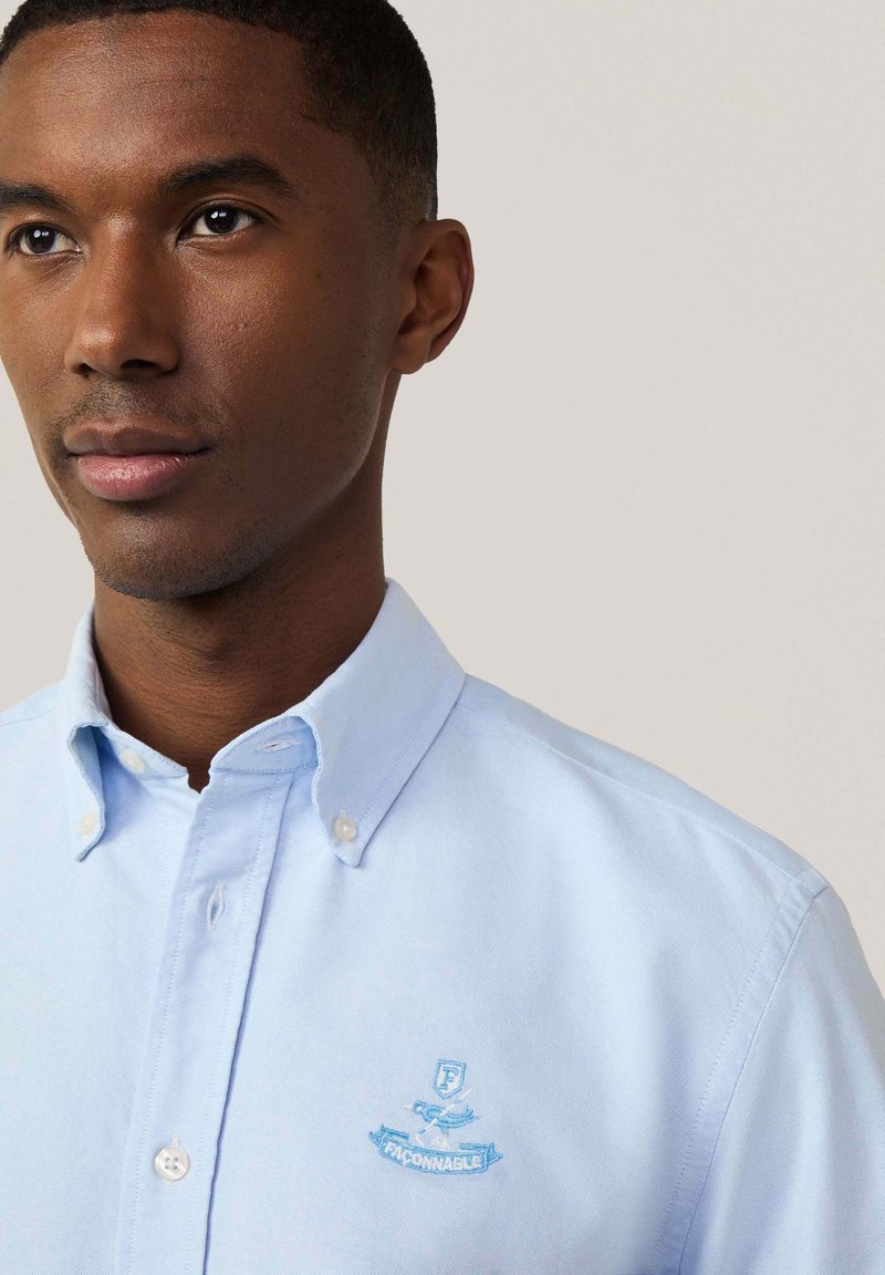 horizon blue dress shirt The Burke Shirt: Horizon Blue & White Horizon Blue & White / XXL