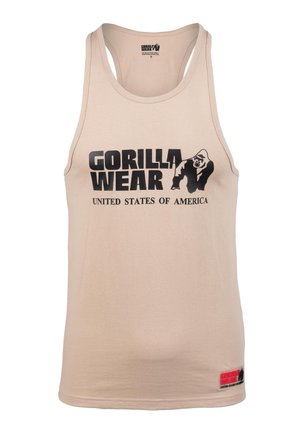 Gorilla Wear, CLASSIC TANK TOP - Top - light brown