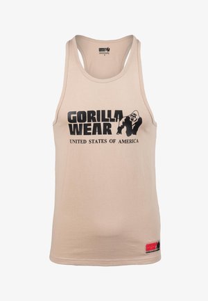 Gorilla Wear, CLASSIC TANK TOP - Top - light brown
