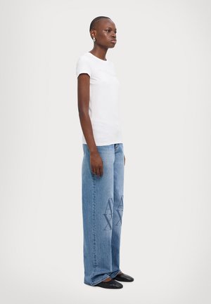 Armani Exchange T-shirt con stampa - optic white